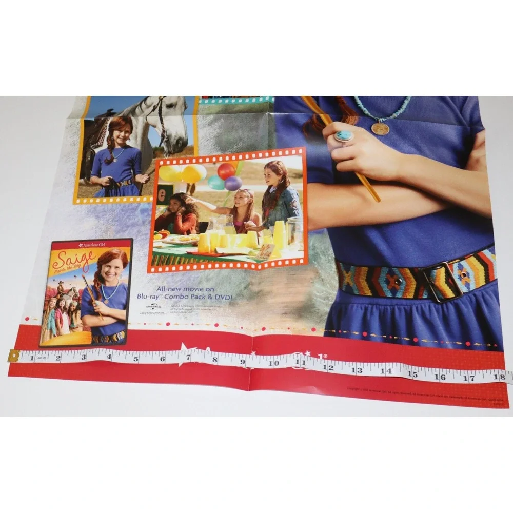 American Girl Doll Girl of Year 2013 Saige 2 Movie Book Wall Posters 18